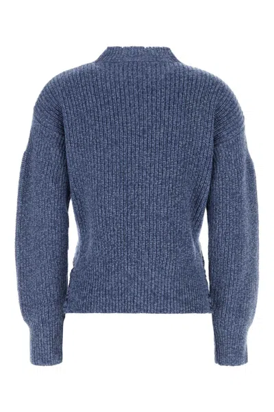 Marni Melange Blue Wool Sweater