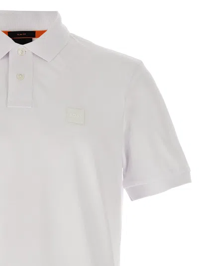 Hugo Boss 'passenger' Polo Shirt In White