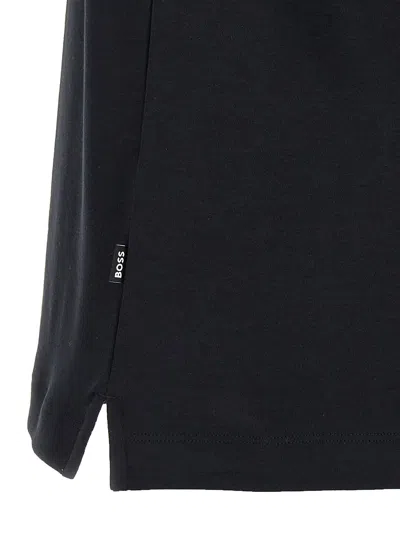 Hugo Boss Blue Palosh 30 Polo Shirt In Black