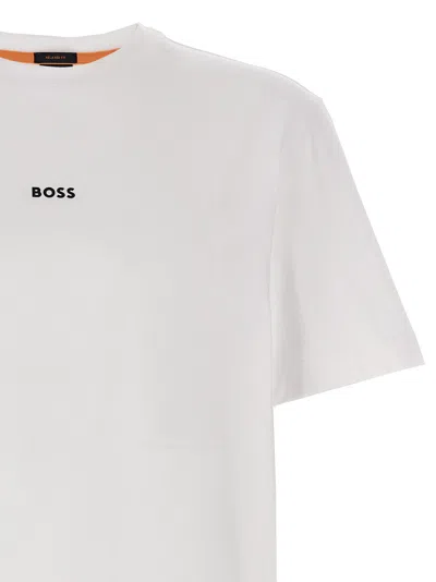 Hugo Boss Tchup T Shirt 271 Light Beige In White