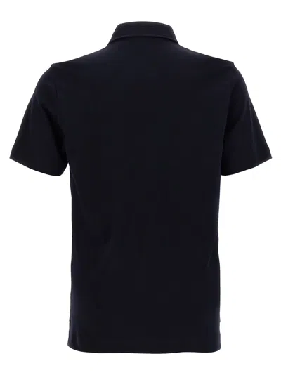 Hugo Boss Blue Palosh 30 Polo Shirt In Black