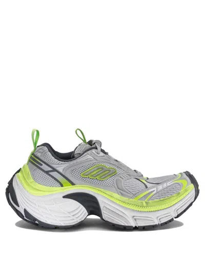 Balenciaga Multicolor Mesh And Rubber 6xl Sneakers In Multi