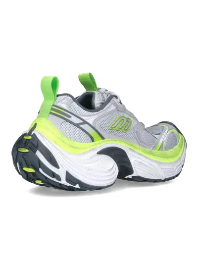 Balenciaga Multicolor Mesh And Rubber 6xl Sneakers In Multi
