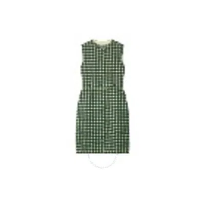 Burberry Womens Ivy Ip Pattern Dresses Casual Dress In Green