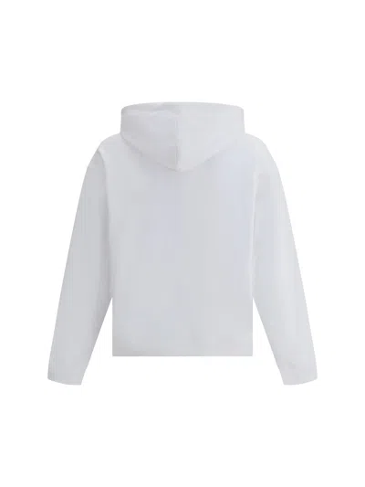 Moschino Long-sleeved Sweatshirt In White