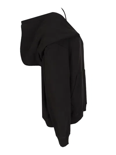 Mm6 Maison Margiela Mm6 By Maison Margiela Off-the-shoulder Cotton Sweatshirt