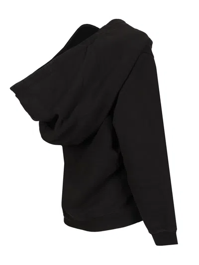 Mm6 Maison Margiela Mm6 By Maison Margiela Off-the-shoulder Cotton Sweatshirt