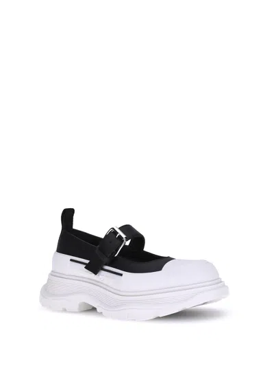 Alexander Mcqueen Leather And Rubber Sneakers