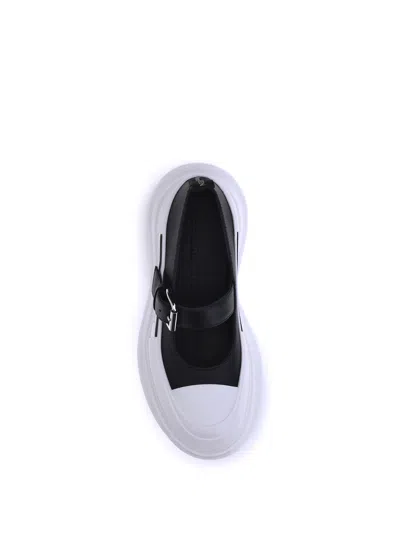 Alexander Mcqueen Leather And Rubber Sneakers