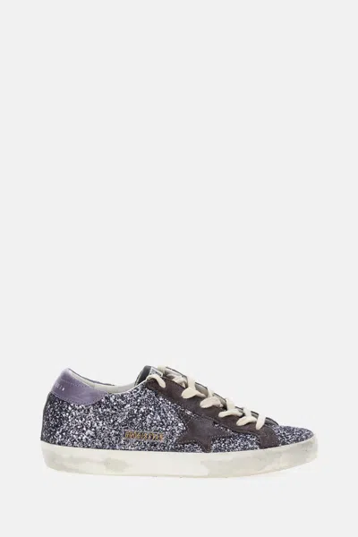 Golden Goose Grey Lace Up Sneakers