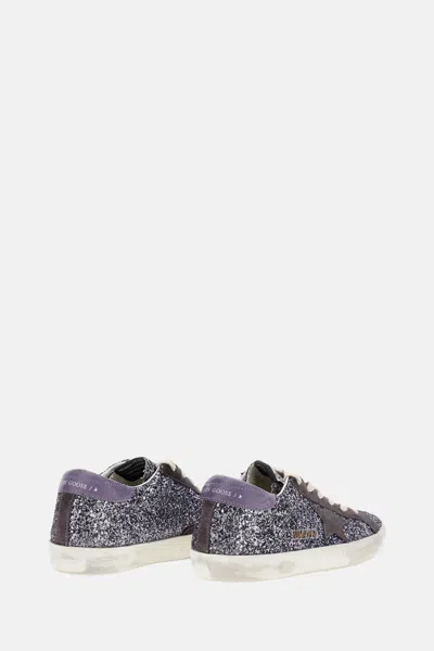 Golden Goose Grey Lace Up Sneakers