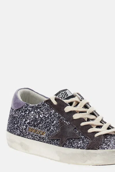 Golden Goose Grey Lace Up Sneakers