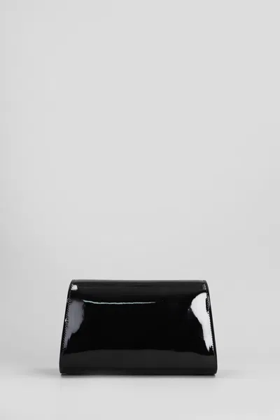 Giuseppe Zanotti Cleopatra Clutch In Black Patent Leather