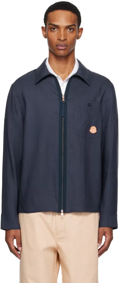 Moncler Genius Gilga Farm By Donald Glover Shirt In Blue
