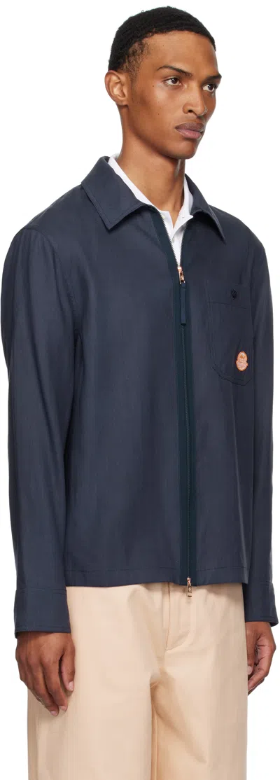 Moncler Genius Gilga Farm By Donald Glover Shirt In Blue