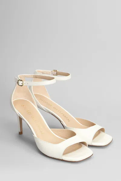 Stuart Weitzman Nudistia Sandals With Square Head And High Heels