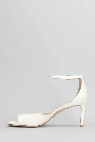 Stuart Weitzman Nudistia Sandals With Square Head And High Heels