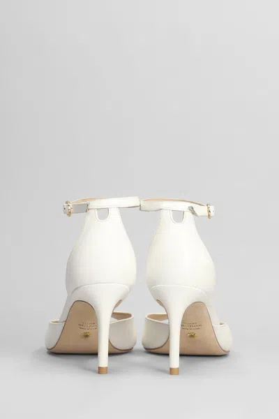 Stuart Weitzman Nudistia Sandals With Square Head And High Heels