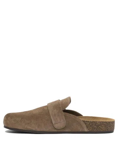 Tory Burch Mellow Mules In Brown