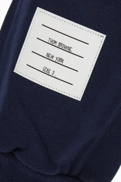 Thom Browne Pantalone Jogging Con Stampa 4bar Stripe