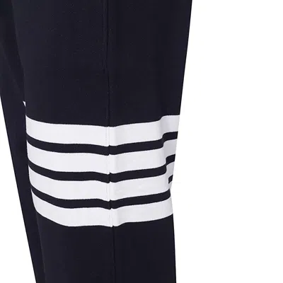 Thom Browne Pantalone Jogging Con Stampa 4bar Stripe