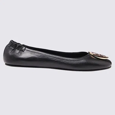 Tory Burch Flat Shoes In Black