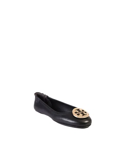 Tory Burch Flat Shoes In Black