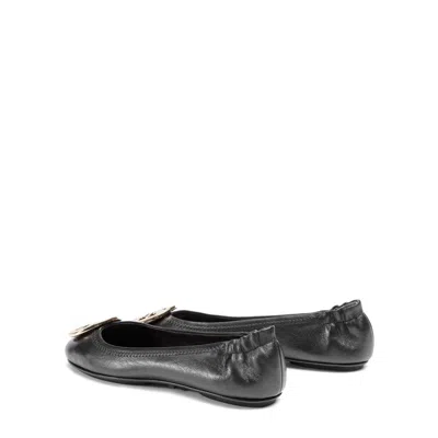 Tory Burch Flat Shoes In Black
