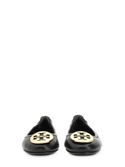 Tory Burch Flat Shoes In Black