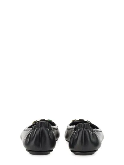 Tory Burch Flat Shoes In Black
