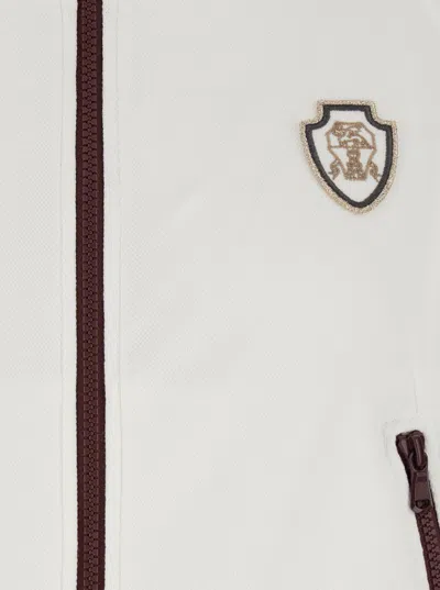 Brunello Cucinelli Cardigan C/zip E Capp.m/l