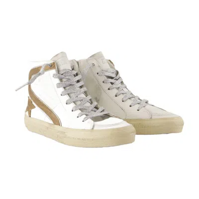 Golden Goose Slide Sneakers In White