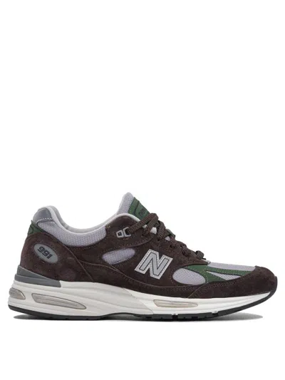 New Balance Miuk 991v2 Sneaker In Brown