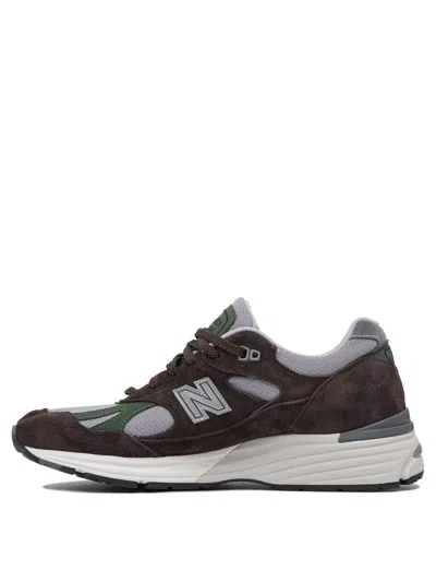 New Balance Miuk 991v2 Sneaker In Brown