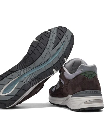New Balance Miuk 991v2 Sneaker In Brown