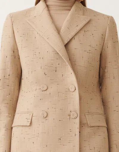 Fabiana Filippi Double-breasted Jacket In Buttoned Tailoring