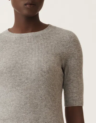 Fabiana Filippi Ribbed Short-sleeve Top