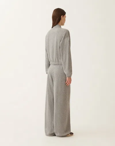 Fabiana Filippi Platinum Bomber Jacket