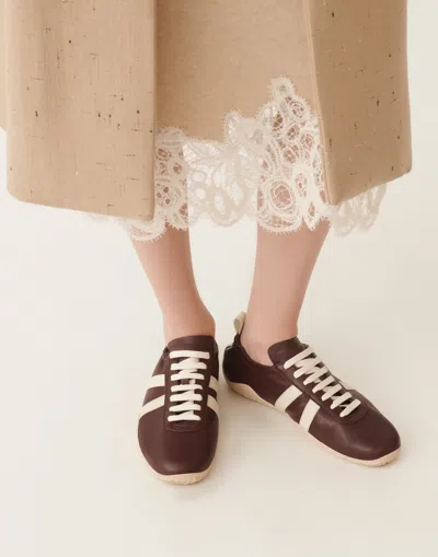 Fabiana Filippi Vintage Nappa Leather Sneakers