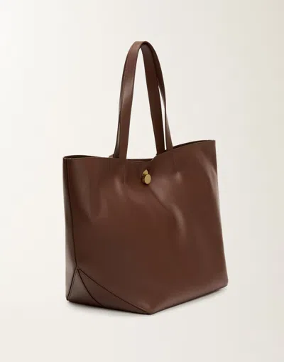 Fabiana Filippi Eclissi Smooth Nappa Leather Tote Bag