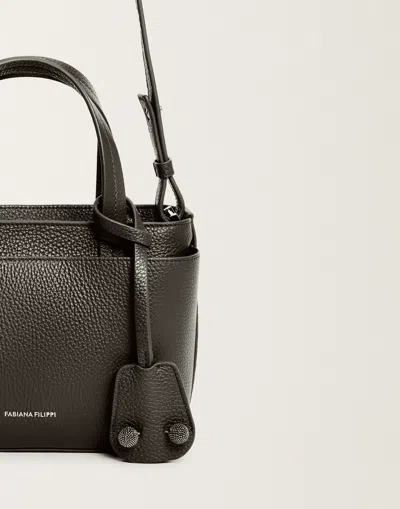 Fabiana Filippi Medium Grained Leather Handbag
