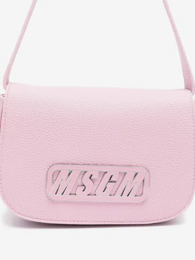 Msgm Girls Eco Leather Shoulder Bag