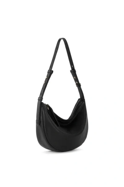 The Sak Tess Leather Medium Shoulder Bag In Black