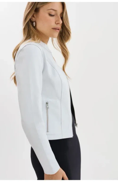Lamarque Chapin | Reversible Leather Bomber In White