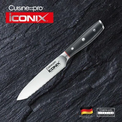 Cuisine::pro Iconix 5.5" All Purpose Try Me Knife In Black