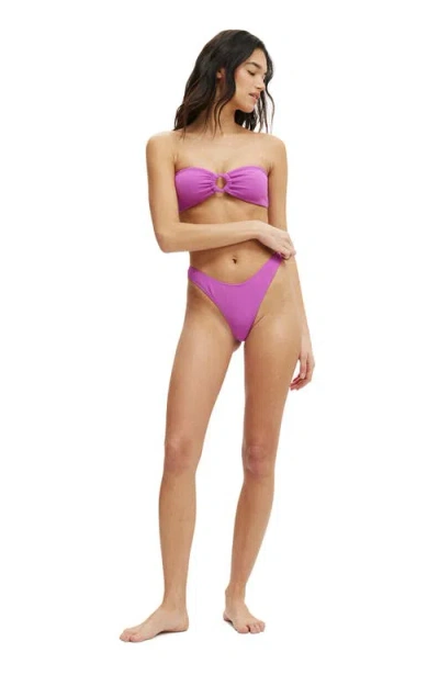 Cotton On Body Ring Front Bandeau Bikini Top