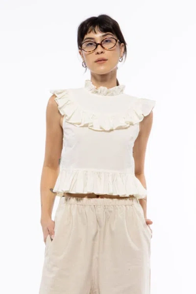 Toit Volant Matilda Top In White