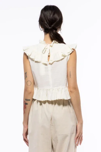 Toit Volant Matilda Top In White