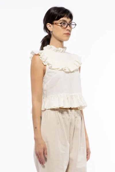 Toit Volant Matilda Top In White