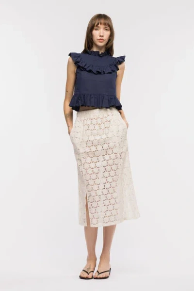 Toit Volant Matilda Top In Blue